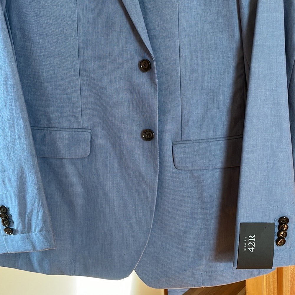 Banana Republic NWT suit jacket blue - Picture 6 of 16